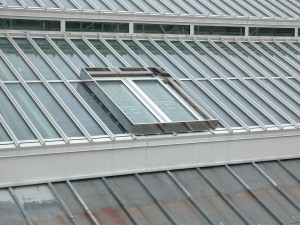 Photo of roof ventilation hatch