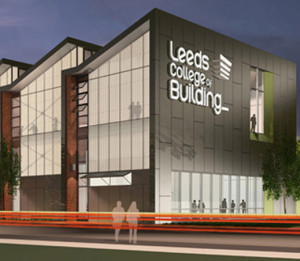 Illistration of Leeds College of Building campus project